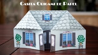 Casita Origami de Papel Facilísima Para Jugar [upl. by Zilber200]