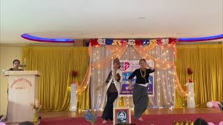 Dada Ghare Saili By Binisha amp Kriyasha  Cover dance  Welcome Farewell  NPINSH🏥👩‍⚕️ [upl. by Lamonica]