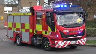 Cambridgeshire Fire amp Rescue Service  St Ives LRP Turnout [upl. by Halstead963]