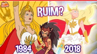 O MELHOR REBOOT DA HISTÓRIA SheRa ANTIGA vs NOVA [upl. by Persas]