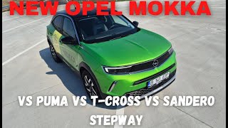 Review of the new Opel Mokka 12 Turbo 130 hp AT8 Aisin 2024 Mokka vs Puma vs TCross vs 2008 2024 [upl. by Nivlem]