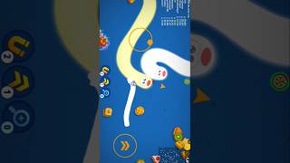 Worms Zone shorts gaming gameplay game wormszone crankyind viralshorts trending [upl. by Yleoj]