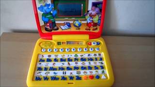 Preschool Phonics junior learner toy laptop computer TO LEARN ENGLISH [upl. by Nettle]