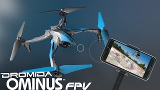 Spotlight Ominus FPV 238 mm Electric Quad wWiFi Camera by Dromida [upl. by Ellehcin563]