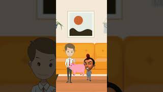 emang papah mirip babi comedy masukberand funny animation [upl. by Muller431]