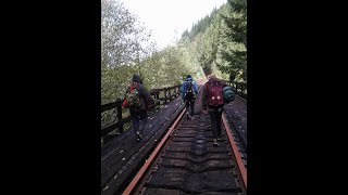 Secret Hike The Port of Tillamook Bay Railroad [upl. by Ahtinak]