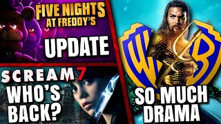 Insane DC Drama FNAF Movie Update Scream 7 amp MORE [upl. by Lareena]