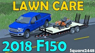 Farming Simulator 17  Lawn Care  New 2018 F150  Husqvarna Mower  Mowing House amp Shop [upl. by Mamie]