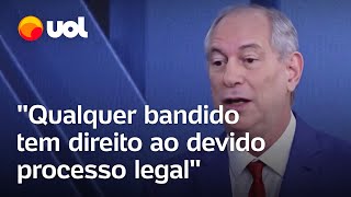 Ciro Gomes diz que Bolsonaro será preso mas critica estrelismo do STF [upl. by Atinehs]