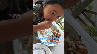 breakfast With Seafoods trending viral shorts satisfying youtubeshorts seafood [upl. by Imre]