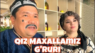 Qiz maxallamiz g’ururi rek rekaciq comedy rekachiq funny xorezm [upl. by Gnouhk]