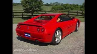 Motorweek 1999 Ferrari F355 F1 Road Test [upl. by Notxap]