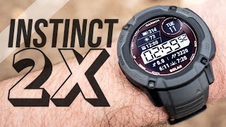 Garmin Instinct 2X InDepth Review  BIGGER and BETTER Than EVER [upl. by Vigen]