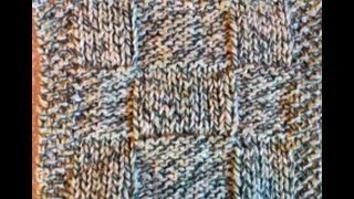 How to Knit a Dish or Wash Cloth [upl. by Lewie572]