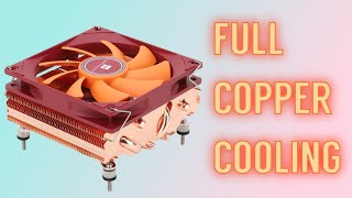 Thermalright AXP90X47 Full Copper Low Profile CPU Cooler  Review [upl. by Cirde]