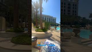 Pool day at La Piscina Palazzo Versace Dubai 🌴🧿💙 travel beach palazzoversacedubai [upl. by Lovell]