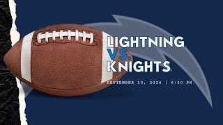 FOOTBALL VS EZEKIEL ACADEMY KNIGHTS [upl. by Analle955]