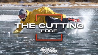 The Cutting Edge with Nick Larson  Never Summer Snowboards [upl. by Wescott430]