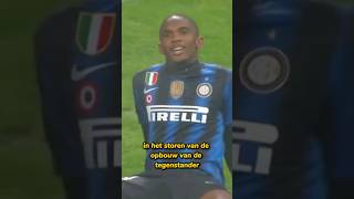 Eto’o’s Unieke Dubbele Treble ⚽️ [upl. by Tavis503]