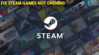 How to Fix Steam Error Games not Launching 2024 [upl. by Judon]