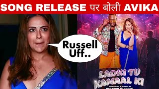 Avika Gor React on her new music video with Andre Russell Ladki tu Kamal ki song reaction [upl. by Nalyt]