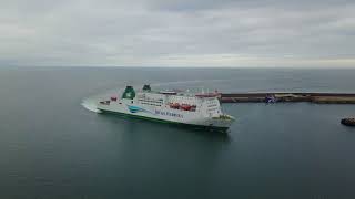 008  Irish Ferries at Rosslare Port [upl. by Droflim]