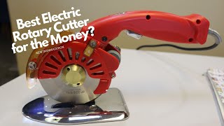 What is one of the best electric rotary cutters on the market for cutting your Faux Leather [upl. by Neill]