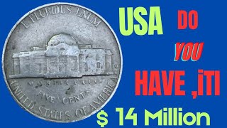 MOST EXPENSIVE USA JEFFERSON NICKELS WORTH A LOT OF MONEY [upl. by Shelley445]