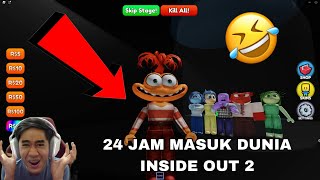 24 JAM MASUK DUNIA INSIDE OUT 2 😂 [upl. by Leontyne398]