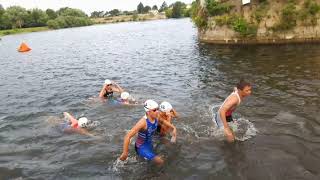 Championnat de france aquathlon Bergerac 2019 [upl. by Janessa]