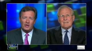 CNN Donald Rumsfeld on Osama videos release [upl. by Kciredor71]