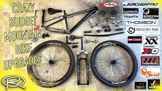 CRAZY BUDGET MOUNTAIN BIKE UPGRADES [upl. by Payson]