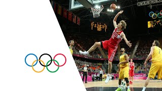 Basketball Mens Prel Round Group B Australia v Russian Fed  Full Replay  London 2012 Olympics [upl. by Rozek246]