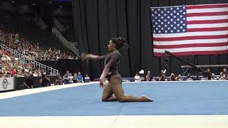 SERIE DE SUELO GIMNASTA SIMONE BILES [upl. by Blackmore]