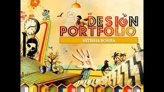 HOW TO MAKE A PORTFOLIO  Digital Portfolio  University Portfolio for FASHION INTERIOR VM [upl. by Neerehs]