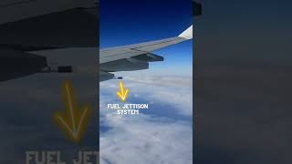 Fuel jettison system reduce aircrafts weight in emergency situations [upl. by Pontone435]