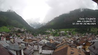 Timelapse 26062024  Webcam Casa Ciajeole  Moena Val di Fassa Dolomiti [upl. by Hux]