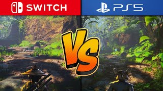 Biomutant  Graphics Comparison Switch vs PS5 [upl. by Archibald]