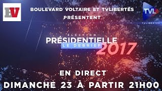 Rediffusion du direct du debrief des présidentielles 2017  1er tour [upl. by Nyrtak]