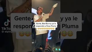 respuesta de bad bunny x tiradera de peso pluma pesopluma badbunny ct mexico corridostumbados [upl. by Fiora]