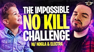 THE IMPOSSIBLE NO KILL CHALLENGE WITH CONNOR NOGLA AND ELECTRA Fortnite Battle Royale [upl. by Aisak]