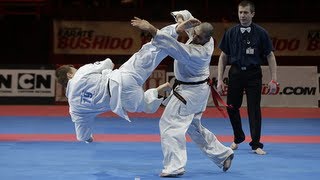 International Kyokushin Challenge  Andrey CHIRKOV Russie Vs Souhaiel Nakara France [upl. by Ahseyt]