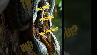 Anaconda Vs Titanoboa shorts viralshorts youtubegrowth [upl. by Ahsiekrats]