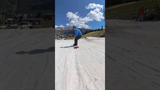 Snowboarding on September 7th [upl. by Ayyn]