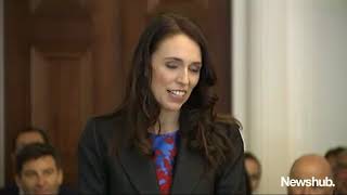 Jacinda Ardern sworn in as Prime Minister of New Zealand  Newshub [upl. by Dhar]