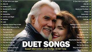 Best Duet Love Songs of All Time  Greatest Love Songs Collection duetlovesongs [upl. by Ecyar846]