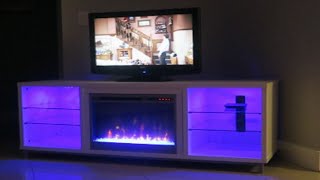 Build a Fireplace TV Stand w Me [upl. by Monroy404]