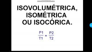 Química  transformação química isocórica [upl. by Nawj]