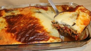 LASAGNE DE BŒUF AUX AUBERGINES FACILE CUISINERAPIDE [upl. by Hengel813]