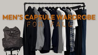 Mens Fall Capsule Wardrobe  20 Pieces You Need for Versatility amp Style [upl. by Ocram]